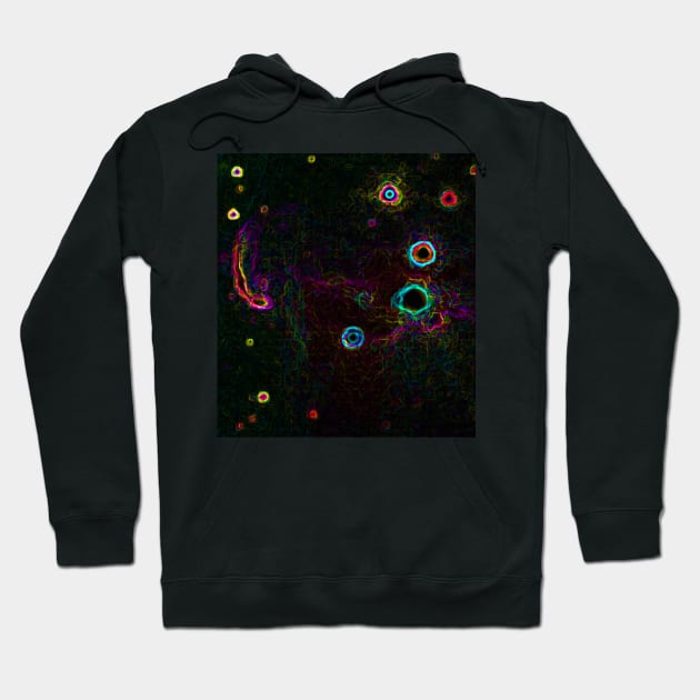 Black Panther Art - Glowing Edges 261 Hoodie by The Black Panther